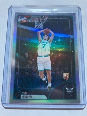 2025-26 Topps NBA Hoops Kon Knueppel Charlotte Hornets Card RC